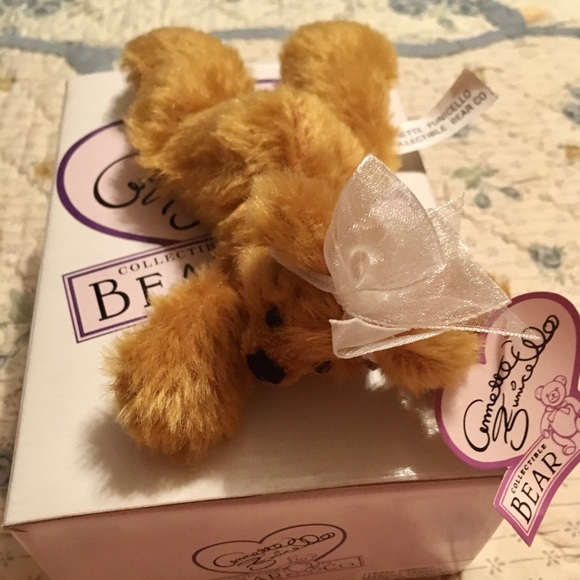 ANNETTE FUNICELLO COLLECTIBLE BEAR...NIB...MANGO